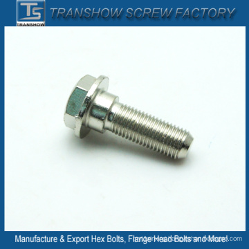 Nickle Plated Hex Flange Head Machine Bolt